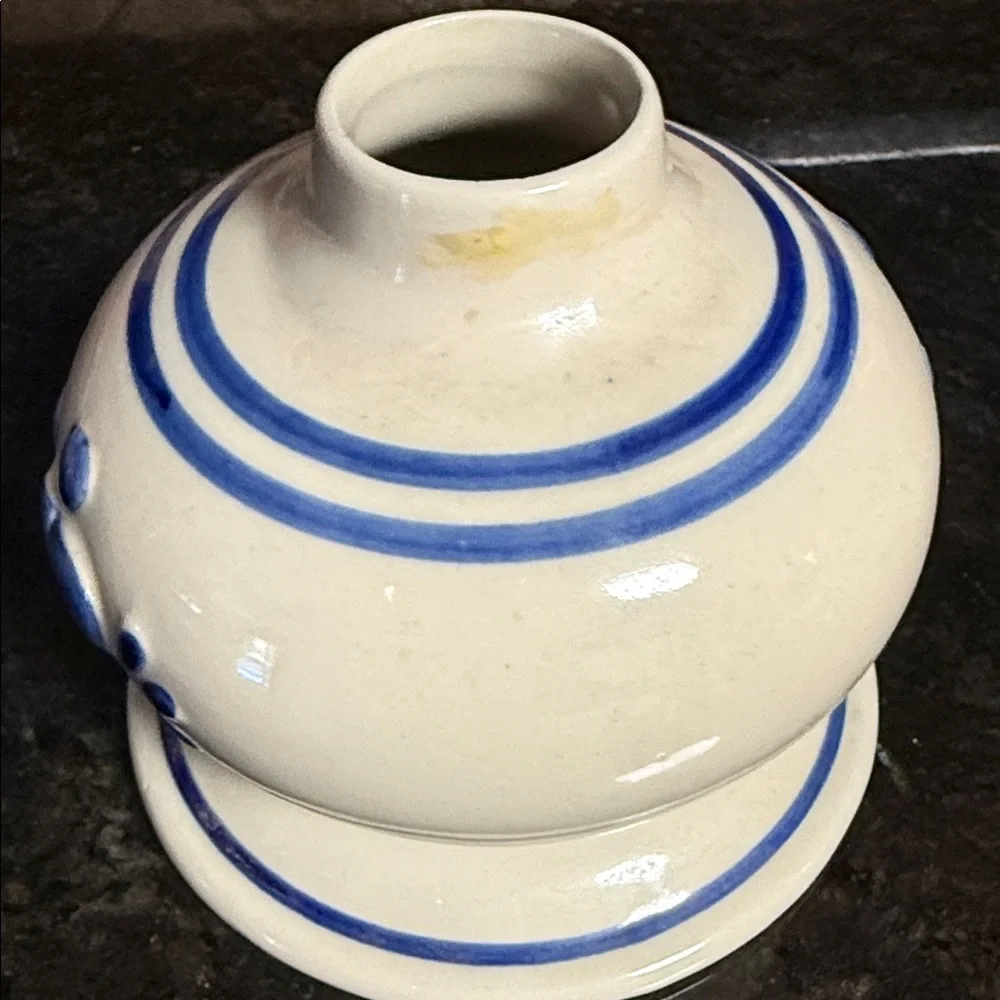 Blue and White Ceramic oil lamp base